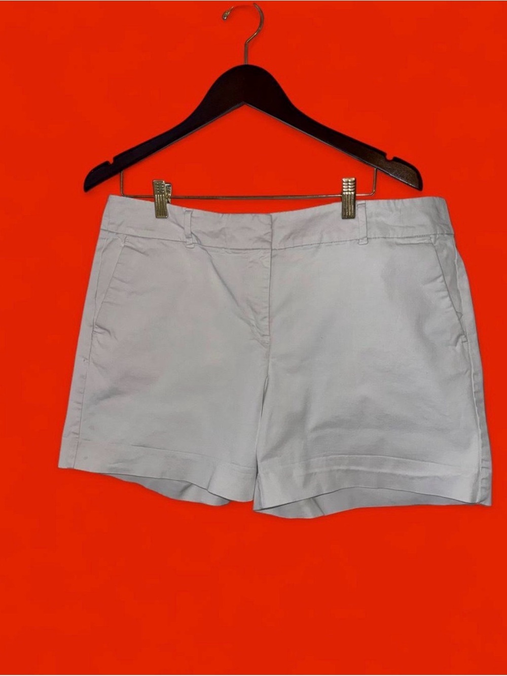 Ann Taylor Off White Dress Shorts